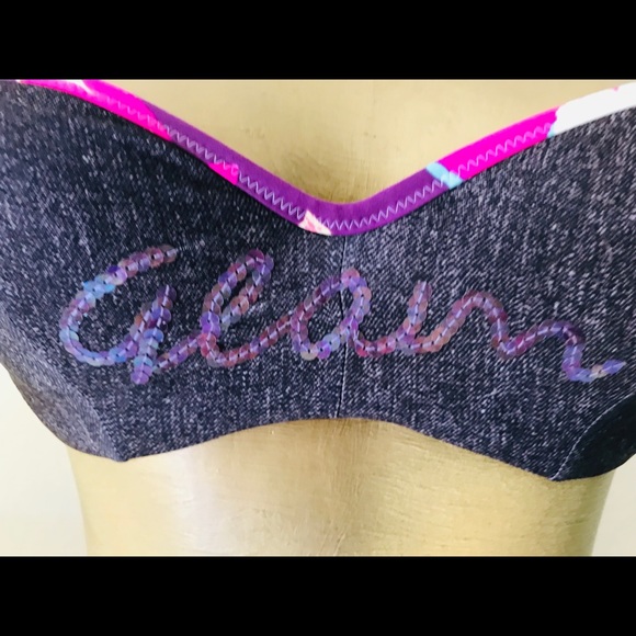 6IXTY 8IGHT Sequin GLAM Unerwire BRA 32C - Picture 7 of 8